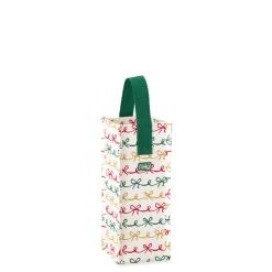 Swig Life Reusable Gift Bags|Christmas Bows^Christmas Bows Wine Reusable Gift Bag