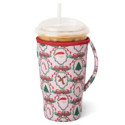 Swig Life Drink Coolies New Sizes!|Christmas Cameos^Christmas Cameos Large Iced Cup Coolie