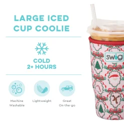 Swig Life Drink Coolies New Sizes!|Christmas Cameos^Christmas Cameos Large Iced Cup Coolie