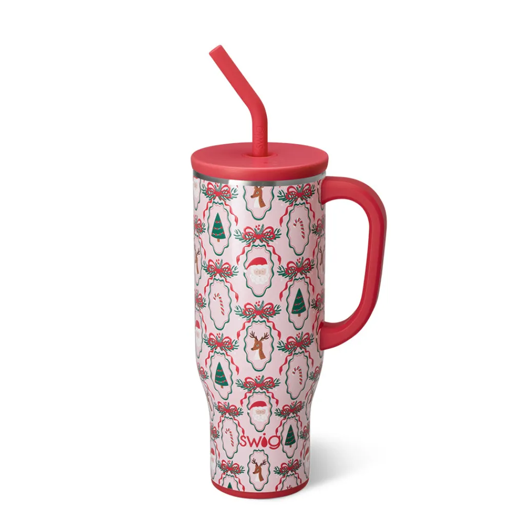 Swig Life Tumblers New Sizes!|Travel Mugs^Christmas Cameos Mega Mug 30oz