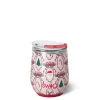 Swig Life Wine + Cocktails|Christmas Cameos^Christmas Cameos Stemless Wine 12oz