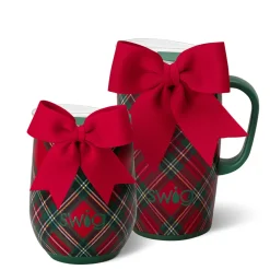 Swig Life Christmas Plaid|Holiday Shop^Christmas Plaid AM+PM Set
