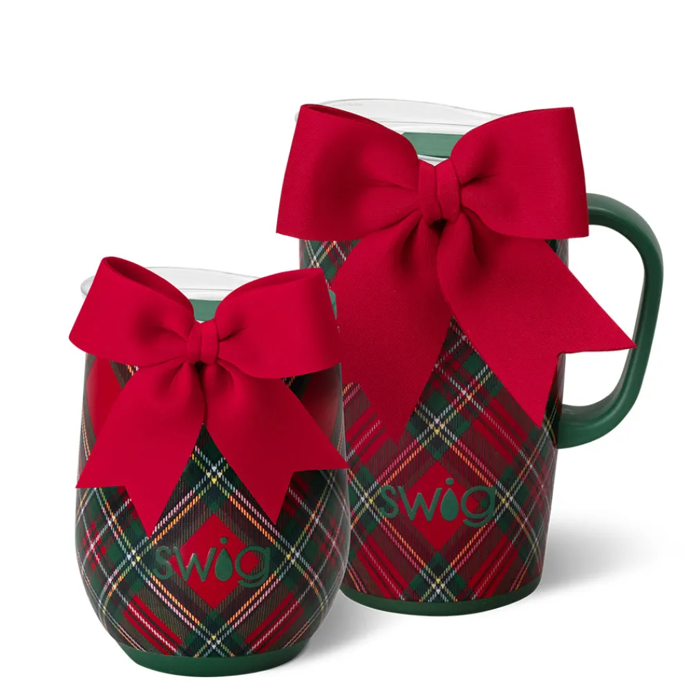 Swig Life Christmas Plaid|Holiday Shop^Christmas Plaid AM+PM Set