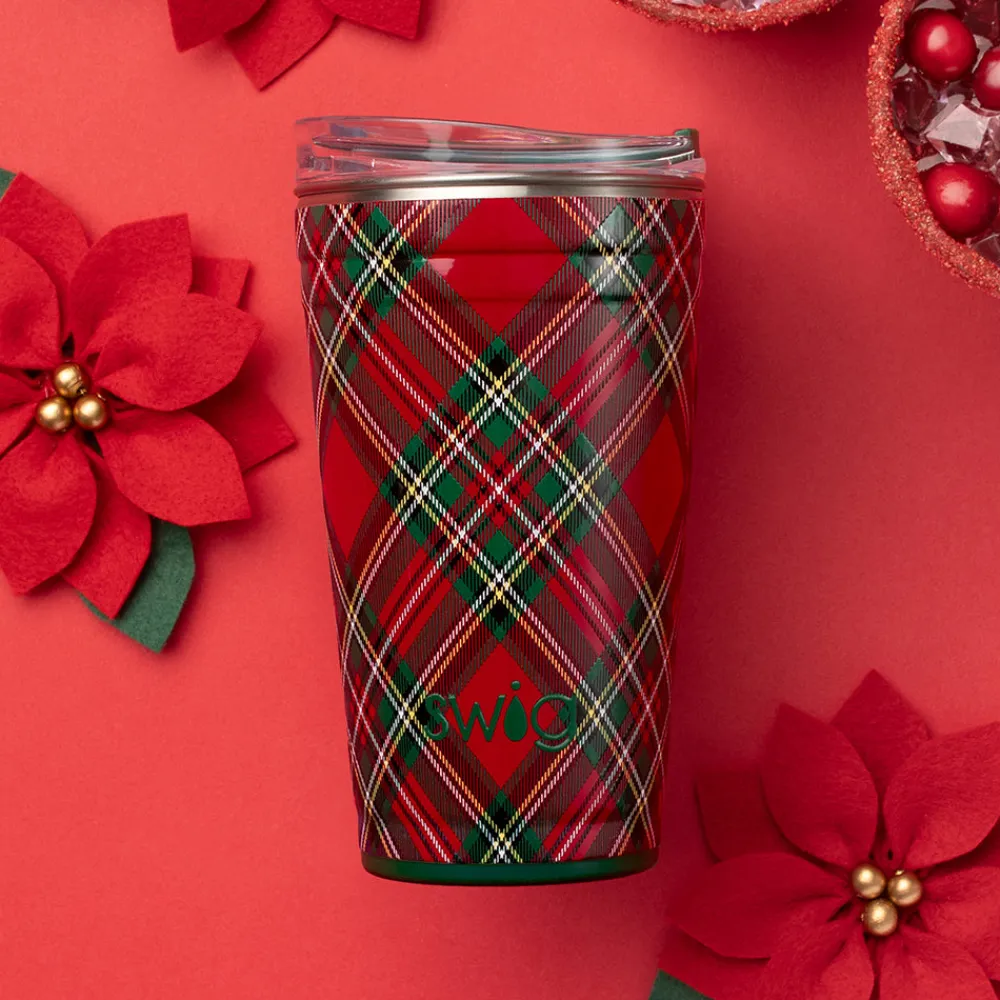 Swig Life Tumblers New Sizes!|Christmas Plaid^Christmas Plaid Party Cup 24oz