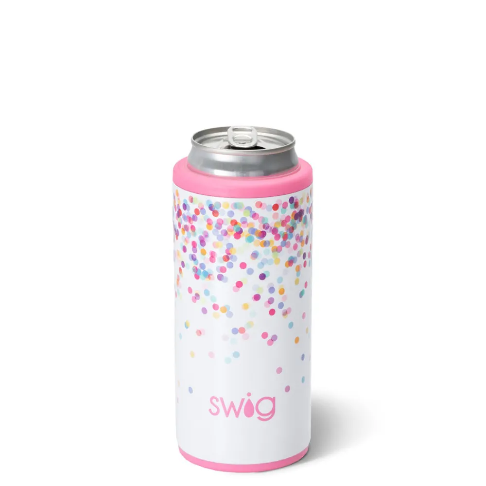Swig Life Wine + Cocktails|Confetti^Confetti Convertible Skinny Can Cooler (12oz) -