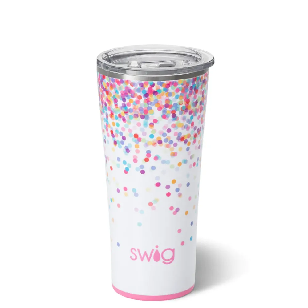 Swig Life Tumblers New Sizes!|Confetti^Confetti 22oz Insulated Stainless Steel Tumbler -