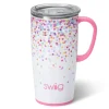 Swig Life Travel Mugs|Confetti^Confetti 22oz Insulated Travel Mug w/Handle -