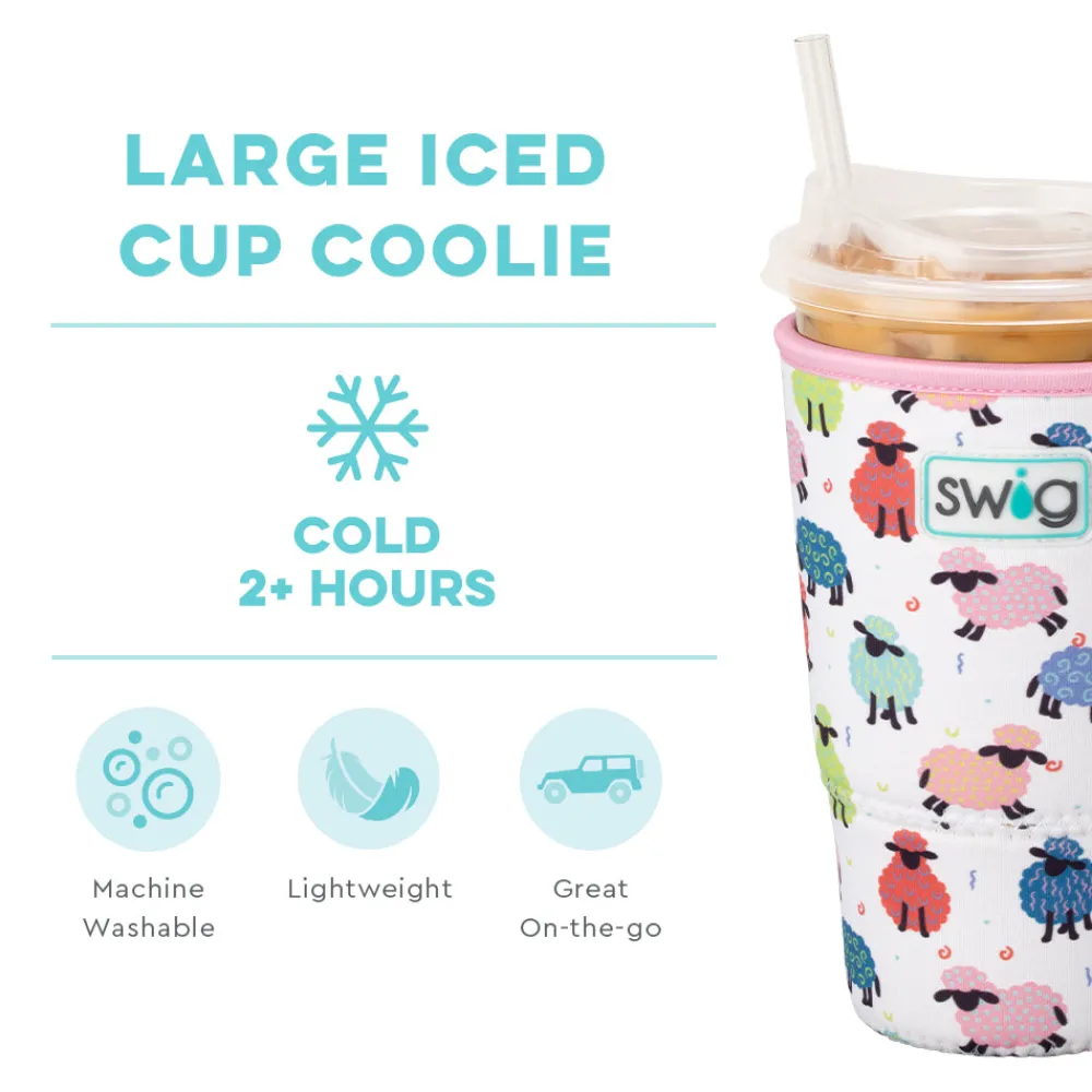 Swig Life Drink Coolies New Sizes!|Counting Sheep^Counting Sheep Large Iced Cup Coolie