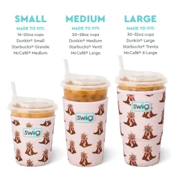 Swig Life Drink Coolies New Sizes!|Cowgirl Coquette^Cowgirl Coquette Large Iced Cup Coolie