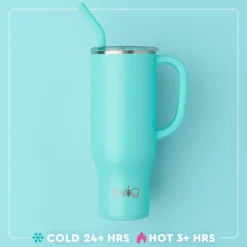 Swig Life Tumblers New Sizes!|Travel Mugs^Crimson Mega Mug 30oz