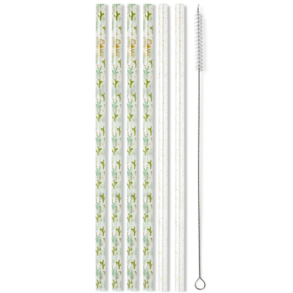 Swig Life Lids, Straws + More|Desert Child^Desert Child + Gold Glitter Set -