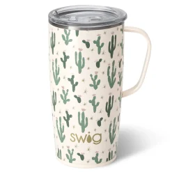 Swig Life Travel Mugs|Desert Child^Desert Child 22oz Travel Mug with handle -