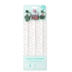 Swig Life Lids, Straws + More|Desert Child^Desert Child Plant Straw Topper Set -
