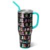 Swig Life Tumblers New Sizes!|Travel Mugs^Disco Cowgirl 40oz Mega Mug with handle -