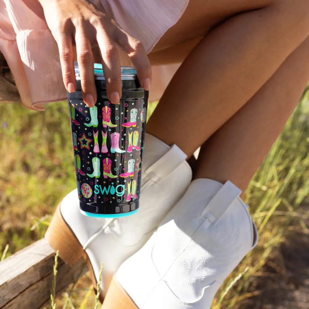 Swig Life Tumblers New Sizes!|Disco Cowgirl^Disco Cowgirl 24oz Party Cup -