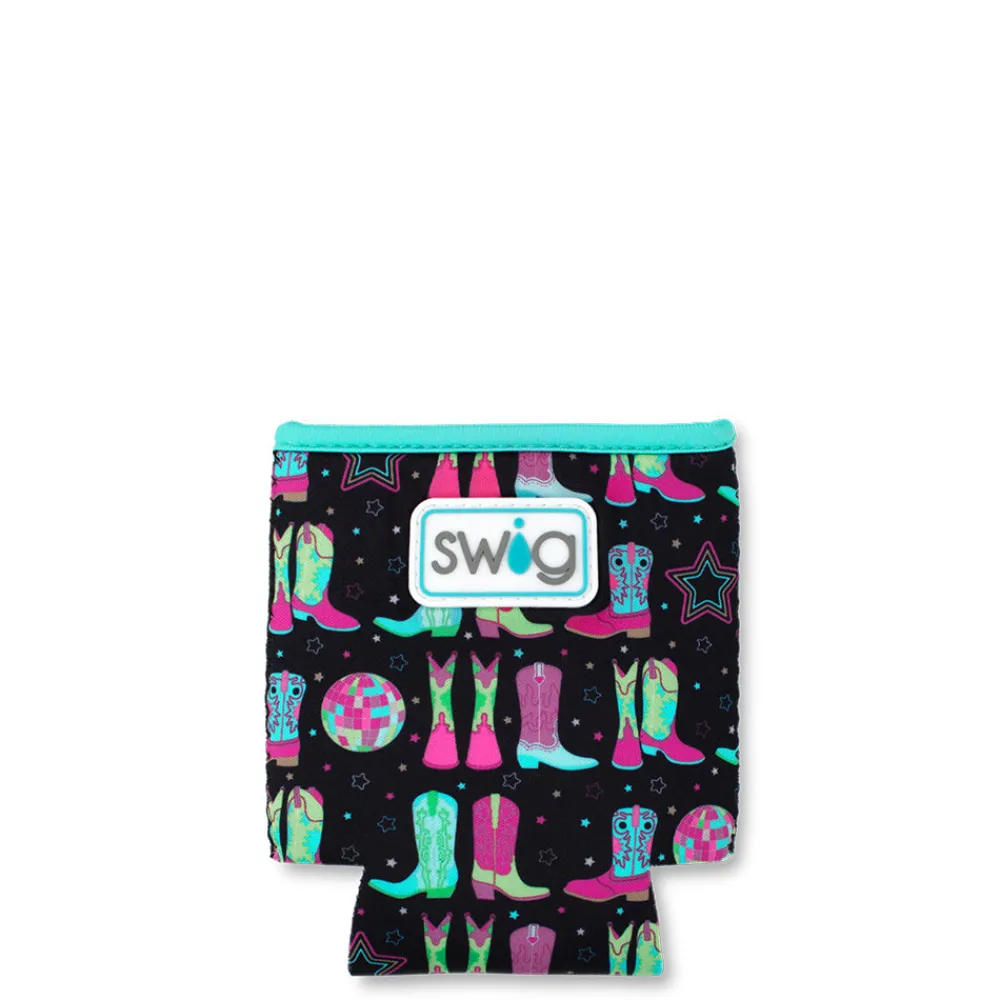 Swig Life Drink Coolies New Sizes!|Disco Cowgirl^Disco Cowgirl 12oz Standard Can Coolie -