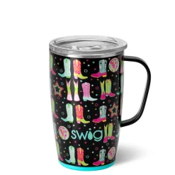 Swig Life Travel Mugs|Disco Cowgirl^Disco Cowgirl 18oz Travel Coffee Mug -