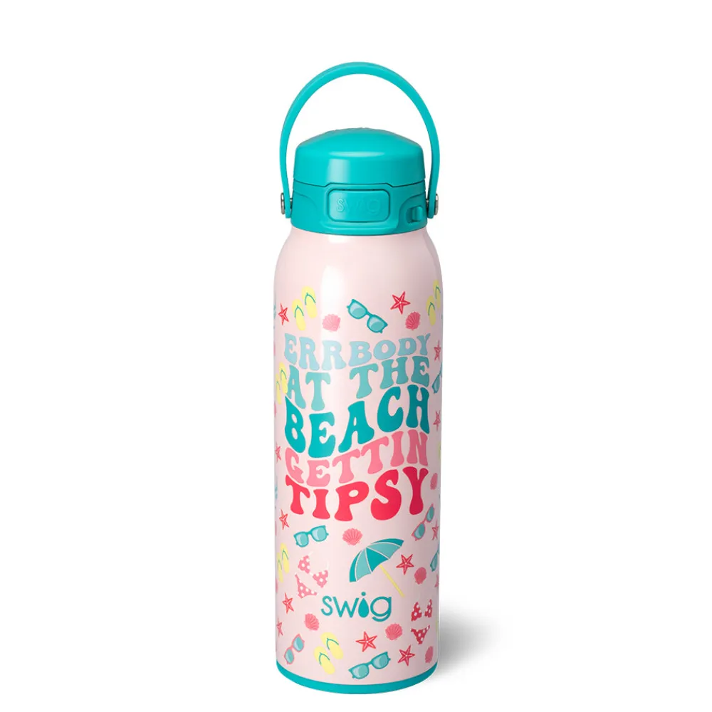 Swig Life Water Bottles|Errbody At The Beach^Errbody At The Beach EZ Fill Bottle 32oz