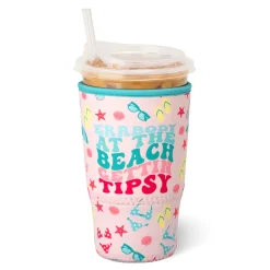 Swig Life Drink Coolies New Sizes!|Errbody At The Beach^Errbody At The Beach Large Iced Cup Coolie