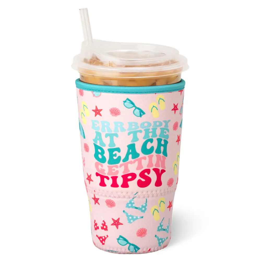 Swig Life Drink Coolies New Sizes!|Errbody At The Beach^Errbody At The Beach Large Iced Cup Coolie
