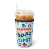 Swig Life Drink Coolies New Sizes!|Errbody On The Boat^Errbody On The Boat Medium Iced Cup Coolie