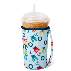 Swig Life Drink Coolies New Sizes!|Errbody On The Boat^Errbody On The Boat Medium Iced Cup Coolie