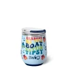 Swig Life Wine + Cocktails|Errbody On The Boat^Errbody On The Boat Stemless Wine 12oz