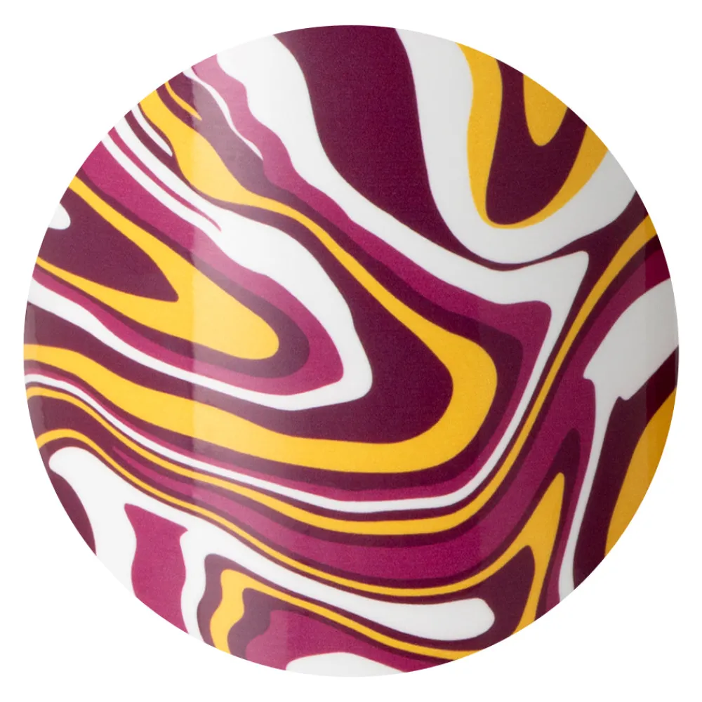 Swig Life Tumblers New Sizes!^Fanzone Maroon + Yellow 32oz Straw Tumbler Cup -