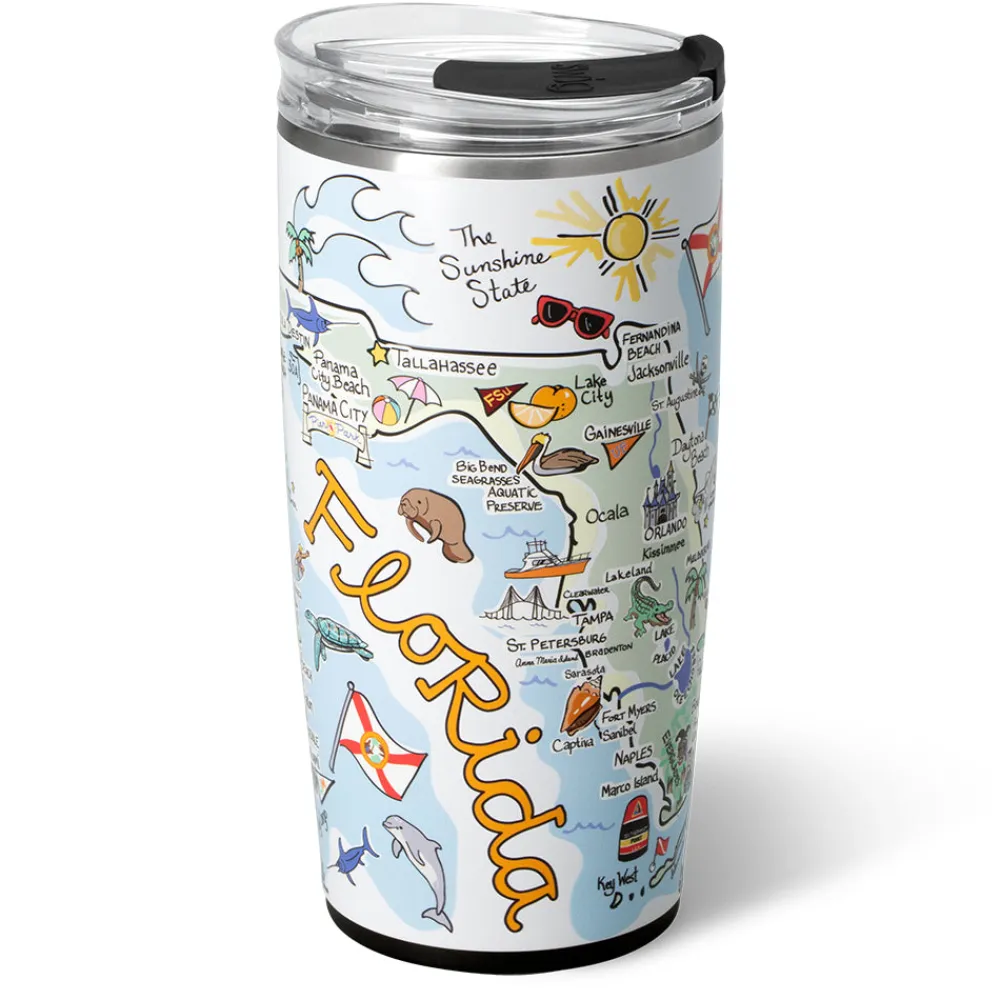 Swig Life Tumblers New Sizes!^Florida Tumbler 22oz