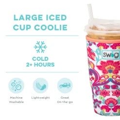 Swig Life Drink Coolies New Sizes!|Flourish^Flourish Large Iced Cup Coolie