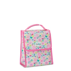 Swig Life Lunchware|Sips For Kids^Flower Power Foldi Lunch Bag -