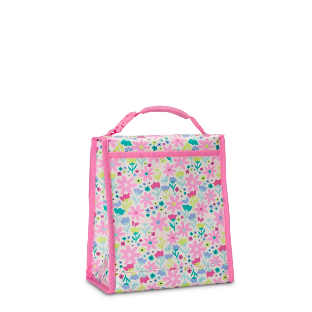 Swig Life Lunchware|Sips For Kids^Flower Power Foldi Lunch Bag -