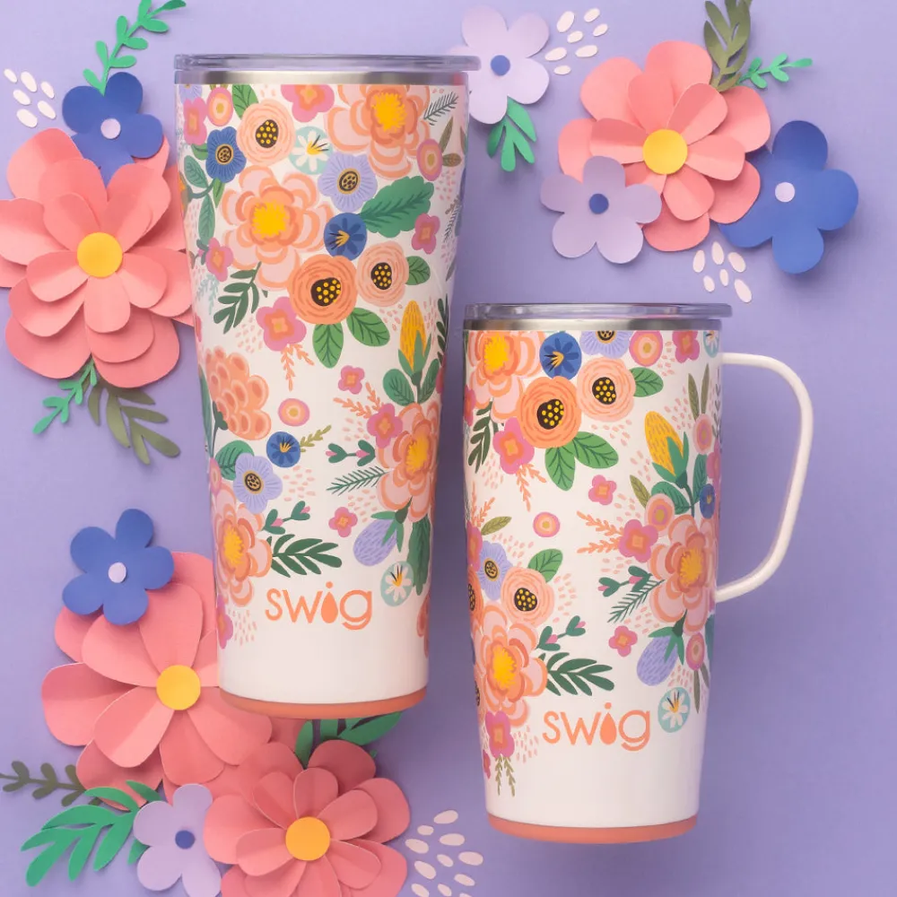 Swig Life Tumblers New Sizes!|Full Bloom^Full Bloom 32oz Insulated Tumbler Cup -
