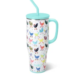 Swig Life Tumblers New Sizes!|Travel Mugs^Funky Chicken Mega Mug 40oz