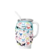 Swig Life Travel Mugs|Drinking Buddies^Funky Chicken Mega Mug Pouch