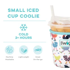 Swig Life Drink Coolies New Sizes!|Funky Chicken^Funky Chicken Small Iced Cup Coolie