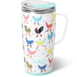 Swig Life Travel Mugs|Funky Chicken^Funky Chicken Travel Mug 22oz