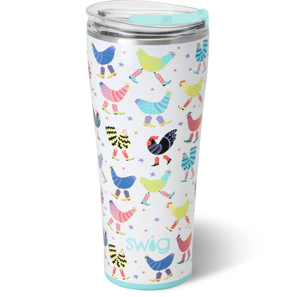 Swig Life Tumblers New Sizes!|Funky Chicken^Funky Chicken Tumbler 32oz