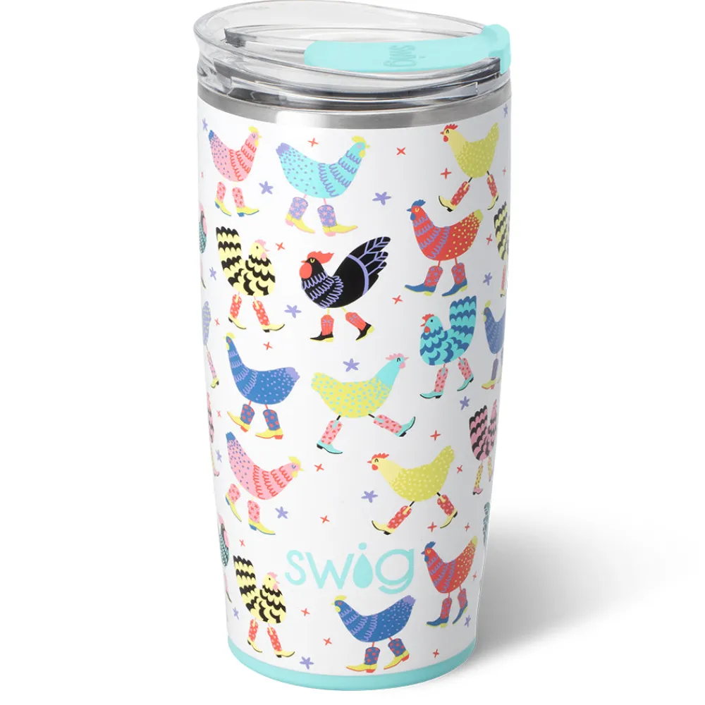 Swig Life Tumblers New Sizes!|Funky Chicken^Funky Chicken Tumbler 22oz