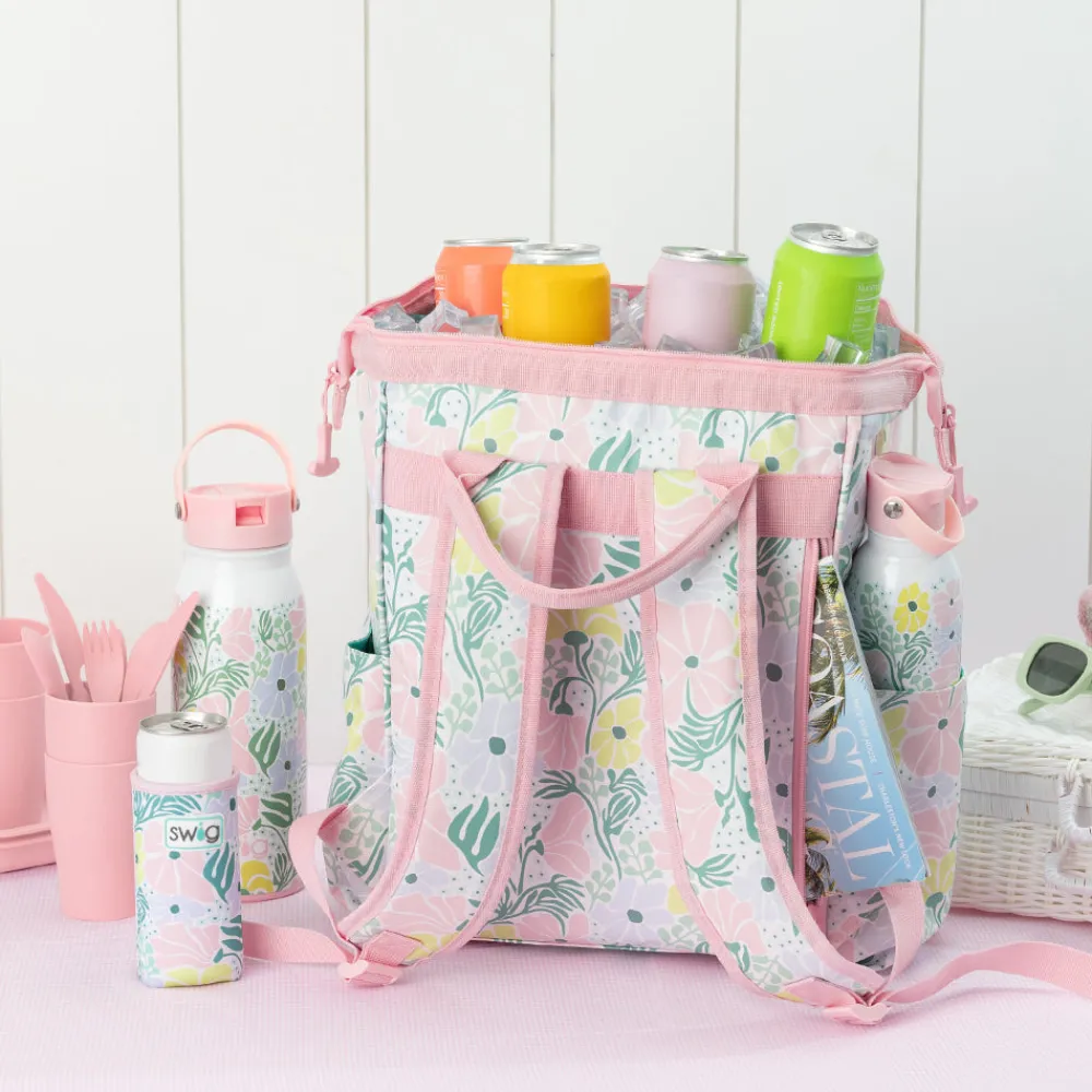 Swig Life Coolers|Garden Party^Garden Party Packi 24 Backpack Cooler