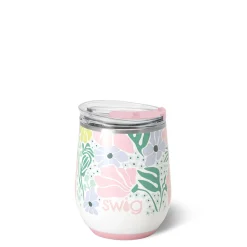 Swig Life Wine + Cocktails|Garden Party^Garden Party Stemless Wine 12oz