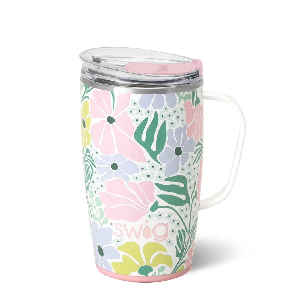 Swig Life Travel Mugs|Garden Party^Garden Party Travel Mug 18oz