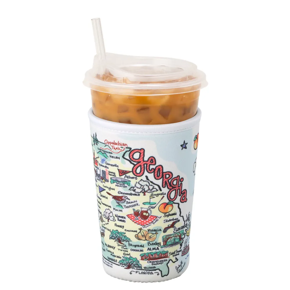 Swig Life Drink Coolies New Sizes!^Georgia Medium Iced Cup Coolie