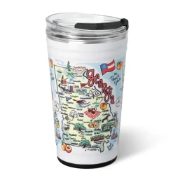 Swig Life Tumblers New Sizes!^Georgia Party Cup 24oz