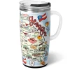Swig Life Travel Mugs^Georgia Travel Mug 22oz