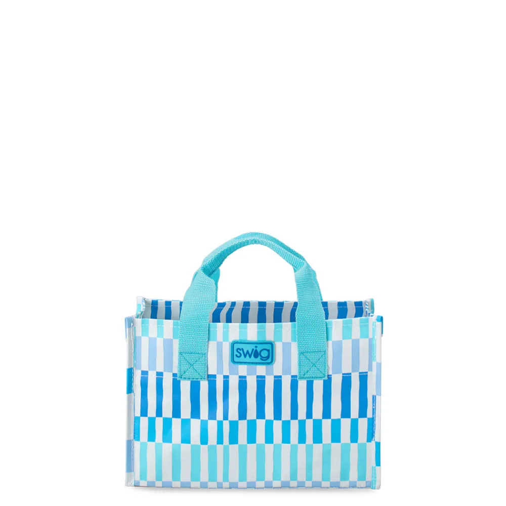 Swig Life Reusable Gift Bags|Glacier Stripe^Glacier Stripe Small Reusable Gift Bag