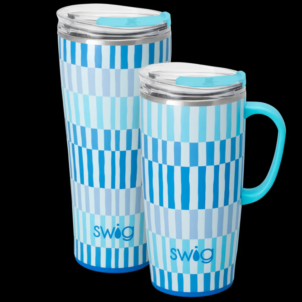 Swig Life Glacier Stripe^Glacier Stripe XL Set