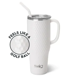 Swig Life Tumblers New Sizes!|Travel Mugs^Golf Ball Mega Mug 40oz