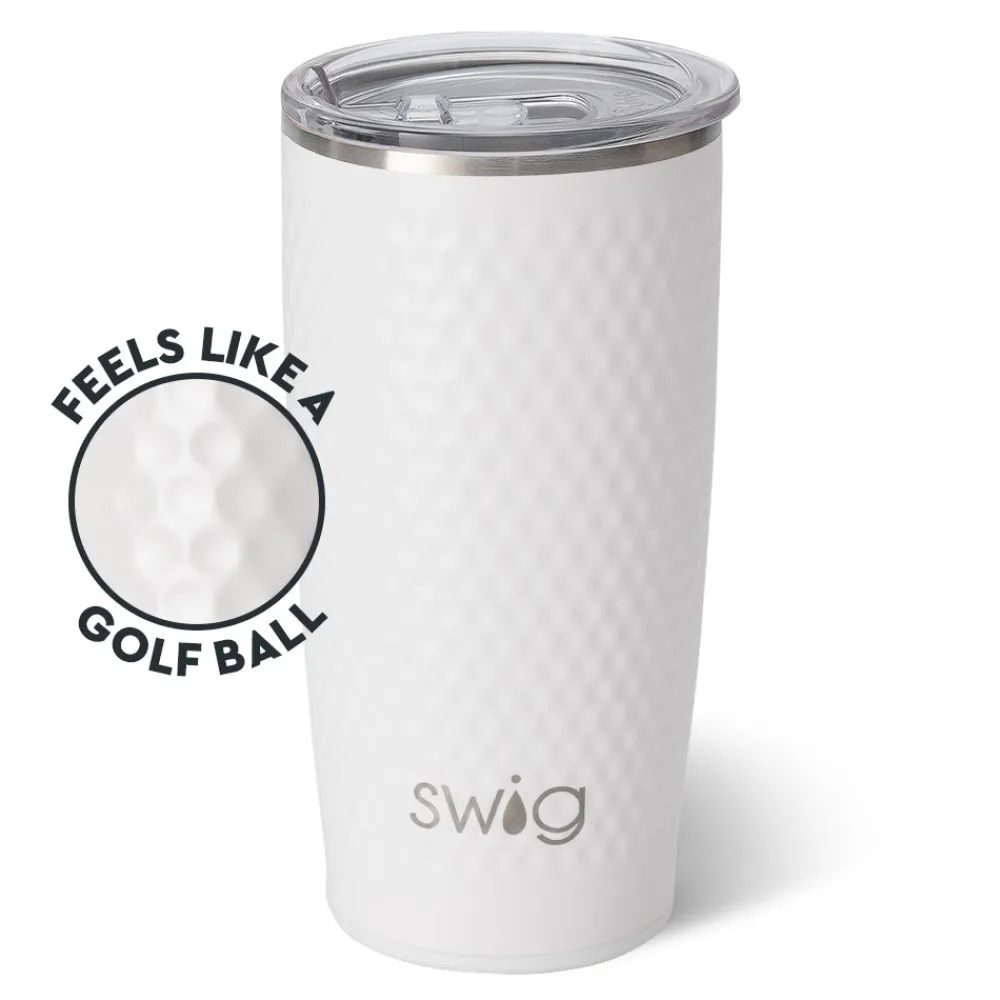 Swig Life Tumblers New Sizes!|Golf Ball^Golf Ball 22oz Highball Tumbler -