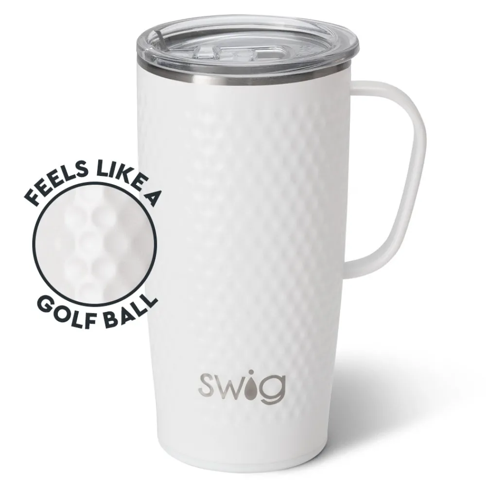Swig Life Travel Mugs|Golf Ball^Golf Ball 22oz Insulated Travel Mug -